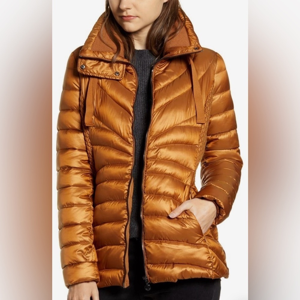 Nordstrom Packable water resistant puffer jacket. Size S.